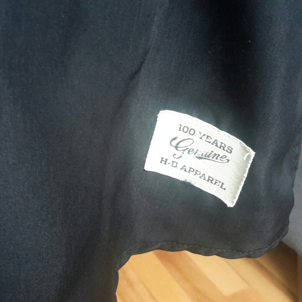 HarleyDavidson Men's Dress Shirt W Skulls Gem